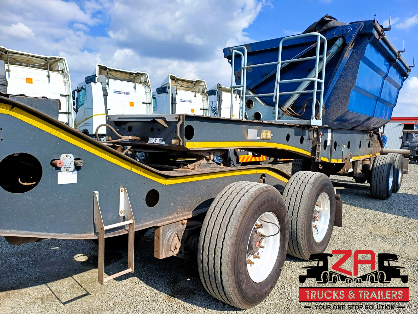 2021 AFRIT 18 CUBE SIDE TIPPER TRAILER #53294